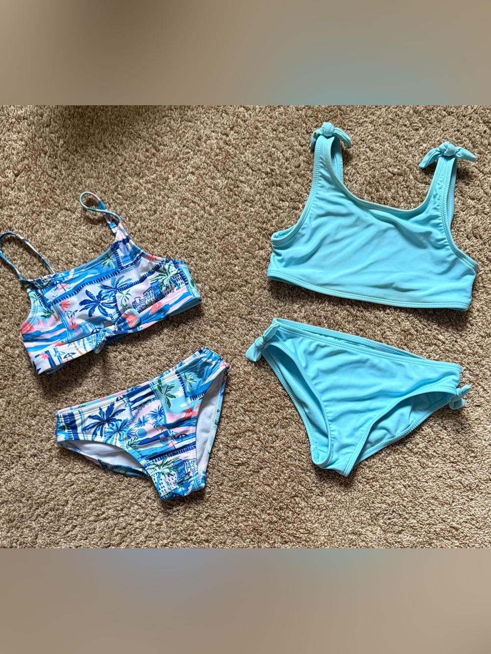 Girls Wonder Nation 4 piece swim bundle